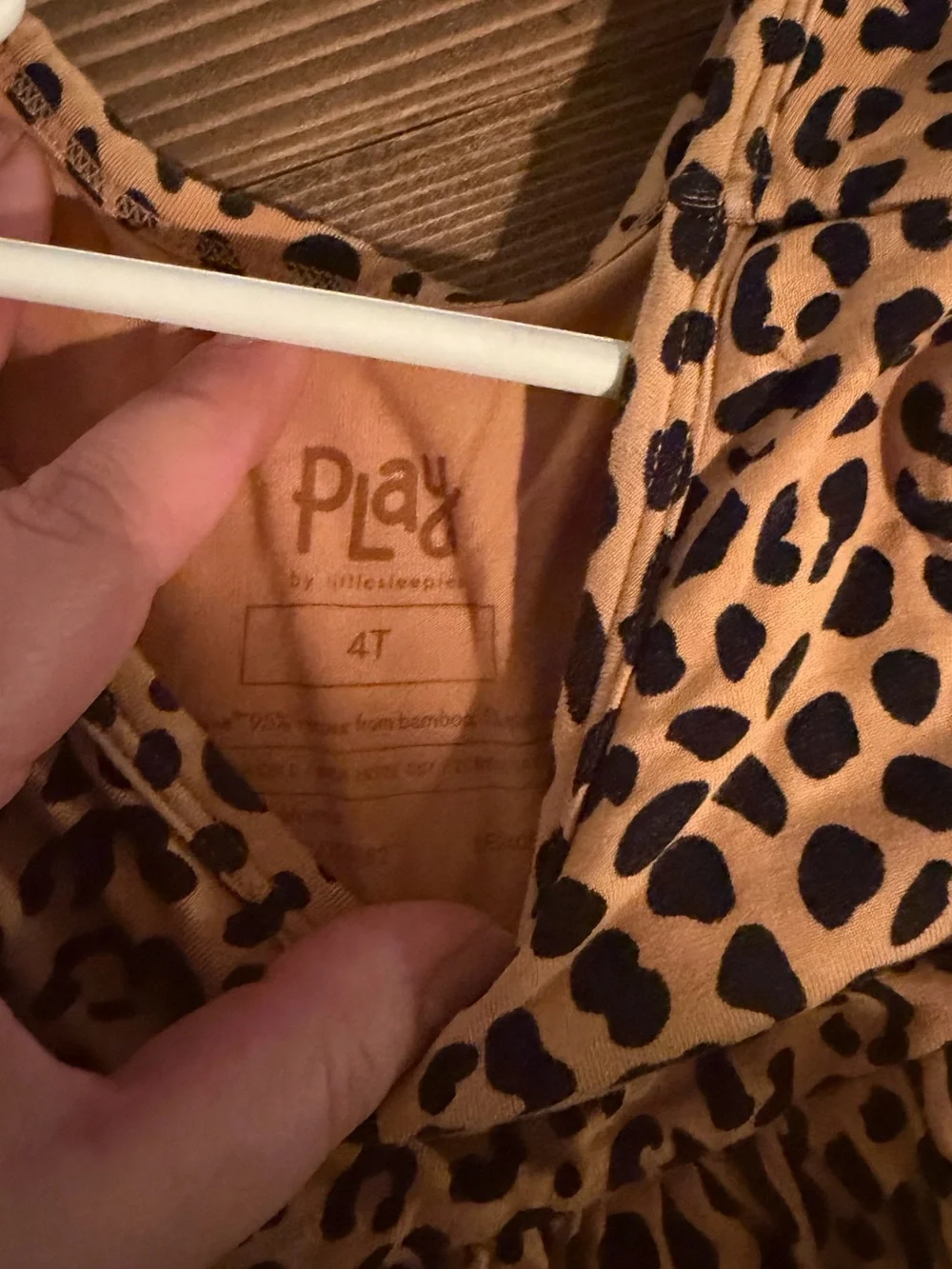 Leopard print dress by little sleepies